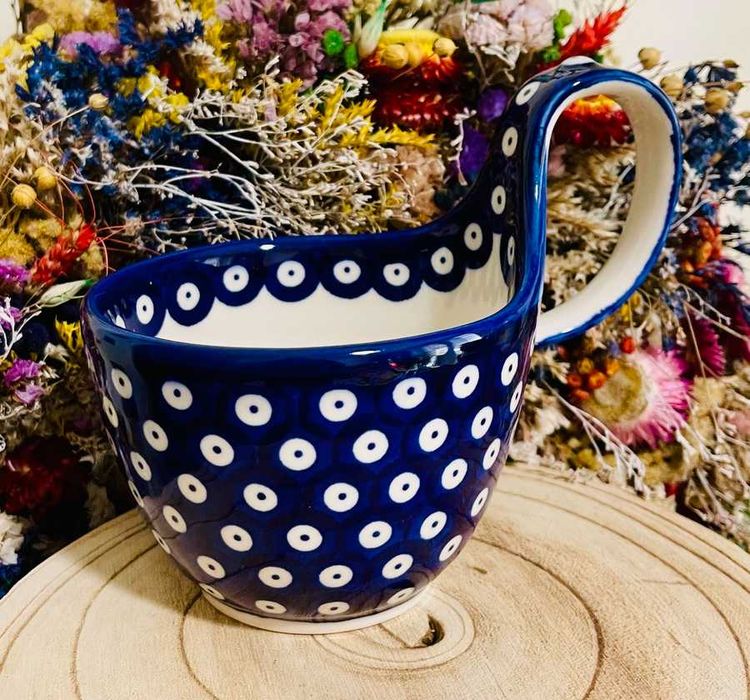 Ceramika Bolesławiec. Czerpak 400 ml (2334)