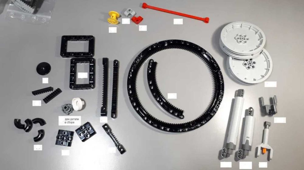 Детали Lego Technic - поштучно (оригинал лего техник)