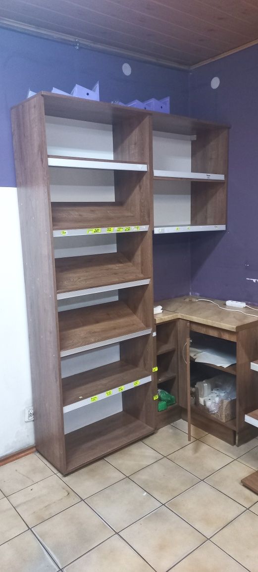 Regały sklepowe z ledem 3x80/230/40