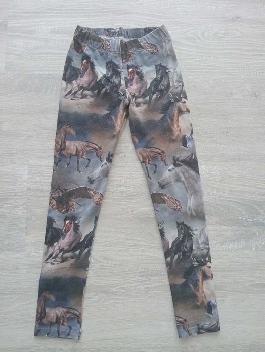 Getry legginsy nieocieplane 122 Aipi konie