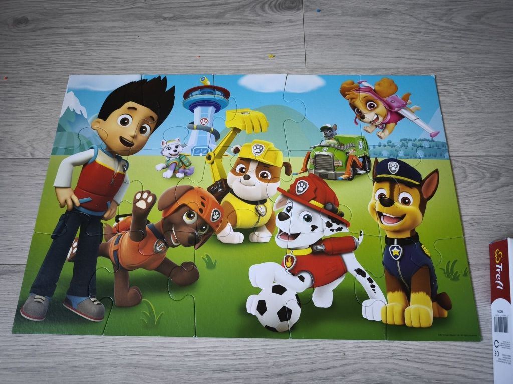 Puzzle Psi Patrol 15 elementów