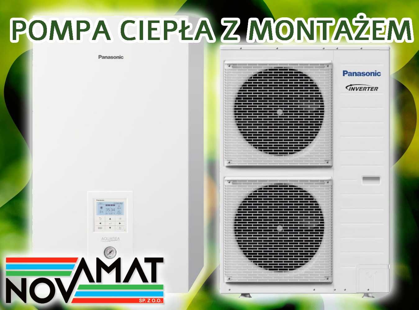 Pompa ciepła PANASONIC T-CAP seria H Split 9 kW KIT-WXC09H3E8 MONTAŻ