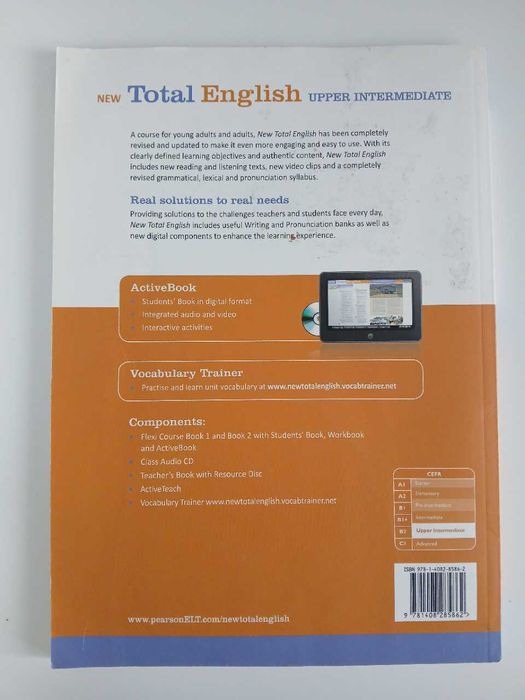 New Total English Upper Intermediate Flexi Course Book 1