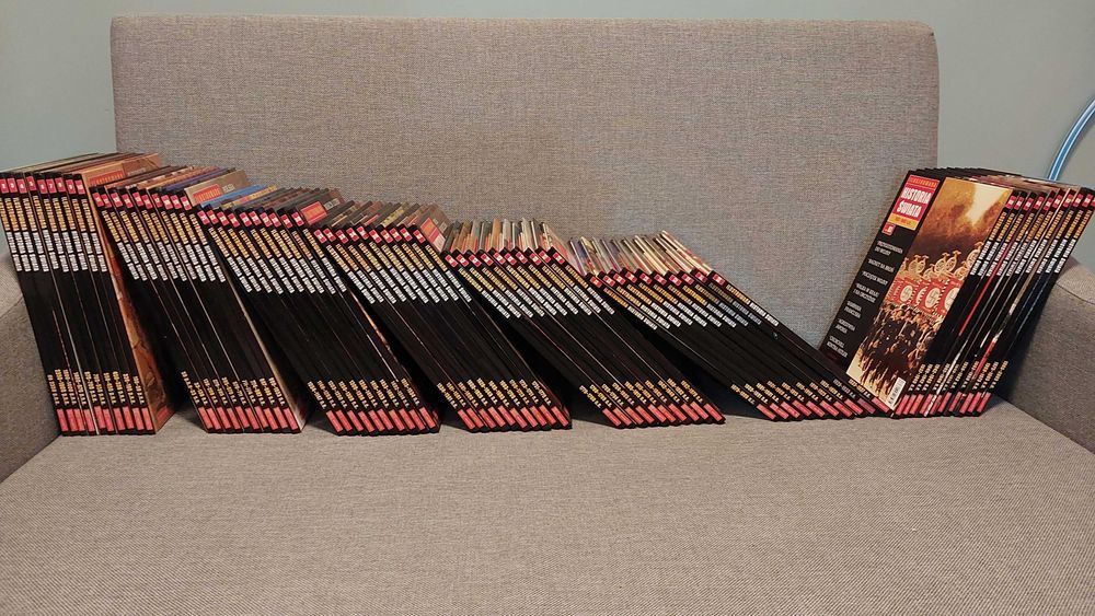 Ilustrowana Historia Świata – komplet 70 tomów