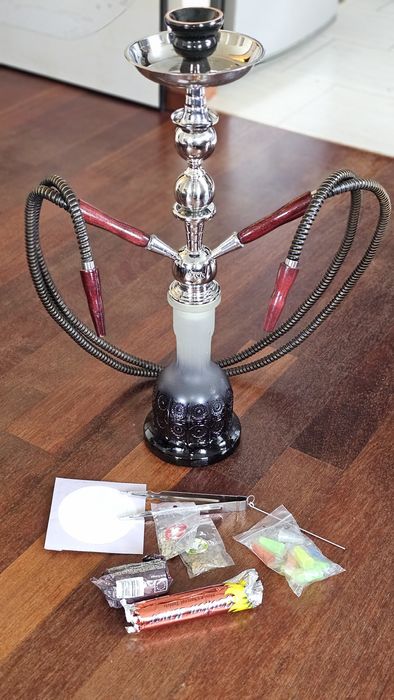 Shisha fajka wodna oasis szisza zestaw stan bardzo dobry