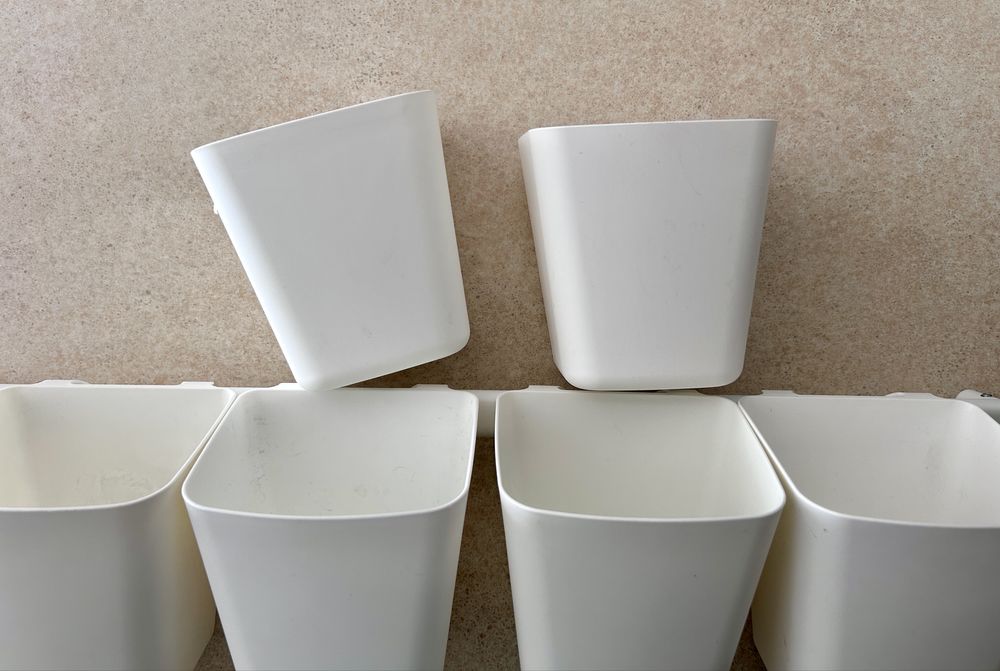 Ikea Sunnersta szyna i 6 pojemników