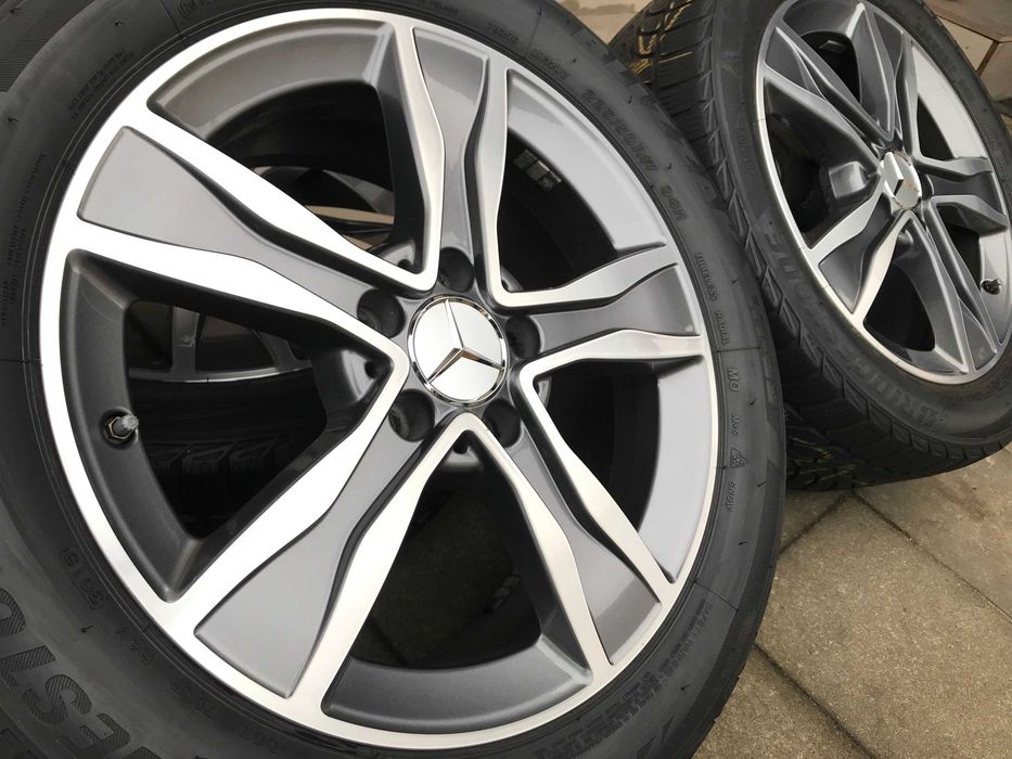 Koła zimowe 17 Mercedes C E W204 W205 W211 W212 W207 W246 7Jx17 5x112