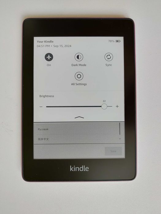 kindle paperwhite 10  8 Гб підсв синя/зелена/червона
