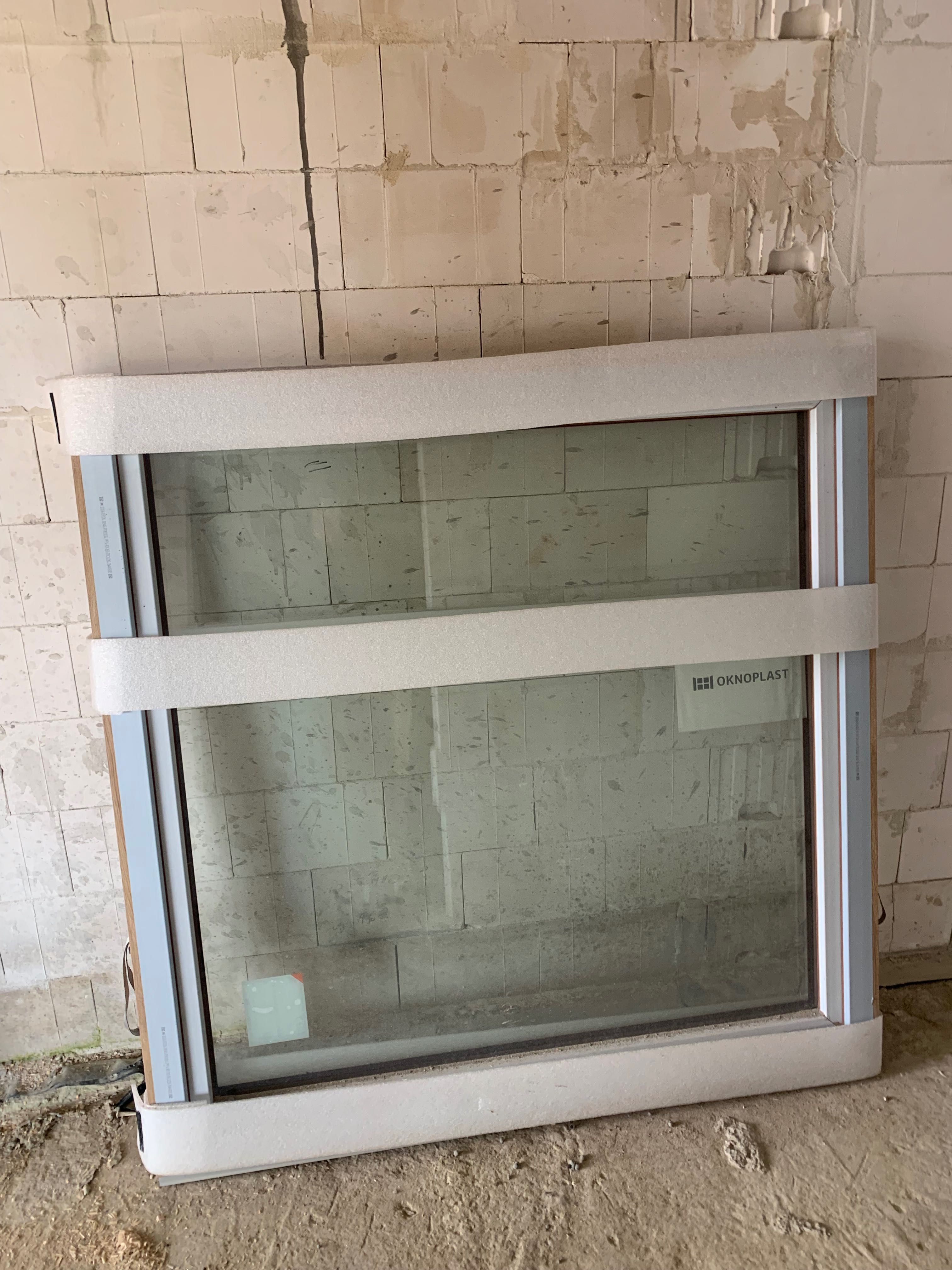 Okno 150x150 rozwierno uchylne Dąb Turner