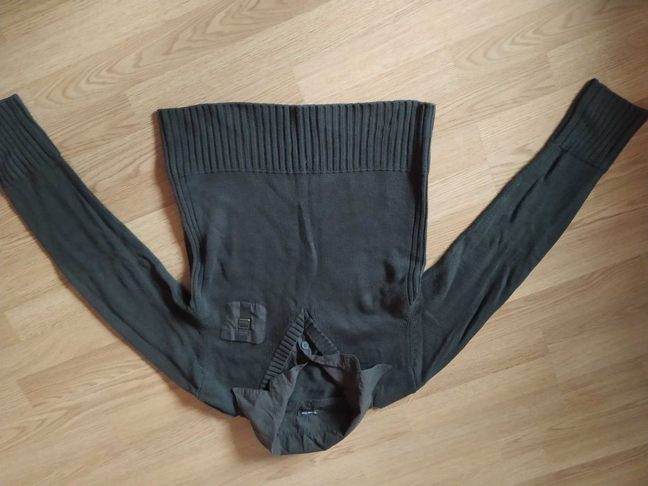 Sweter oliwkowy khaki 38 40