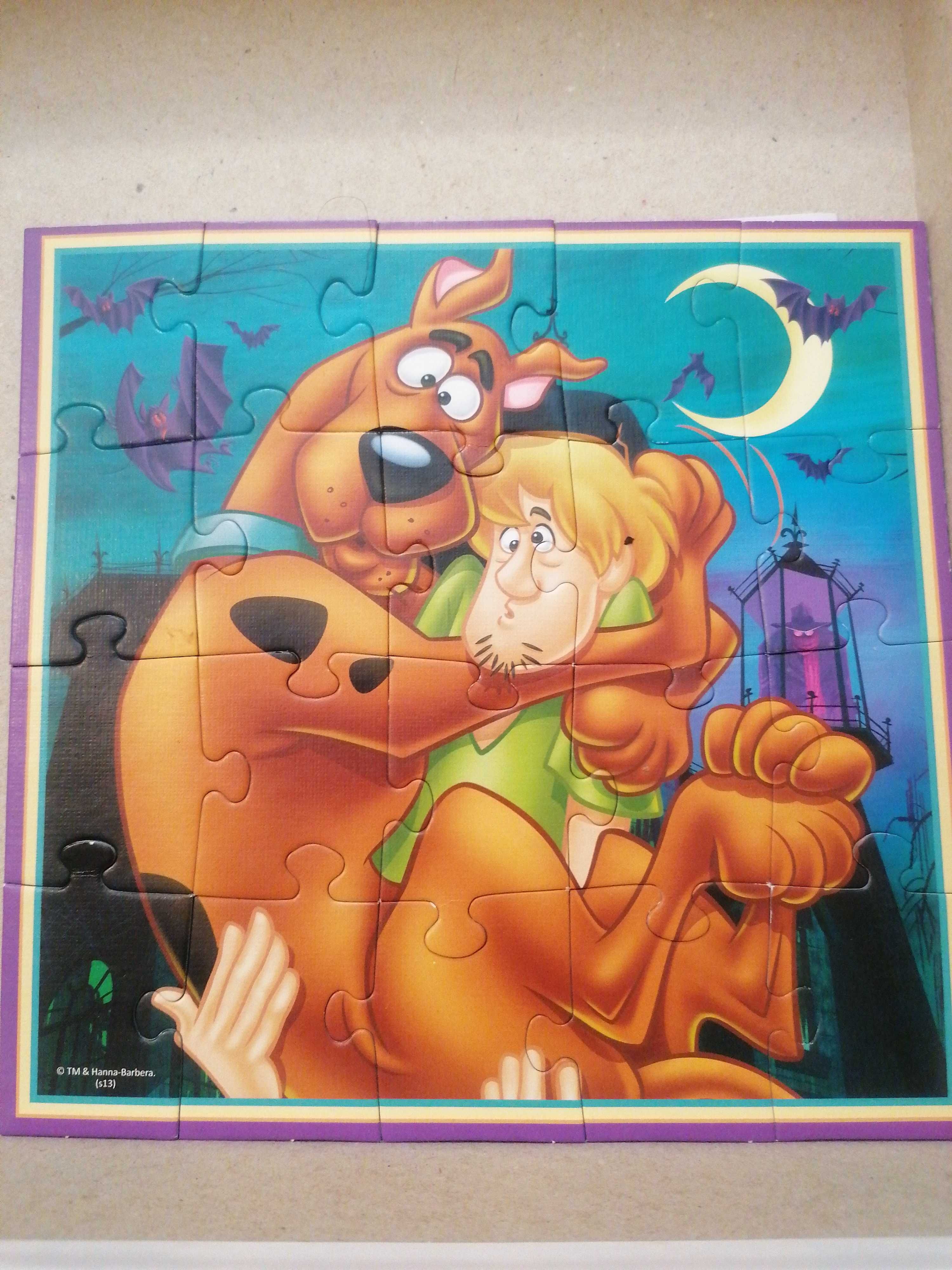 Puzzle scooby doo 3w1