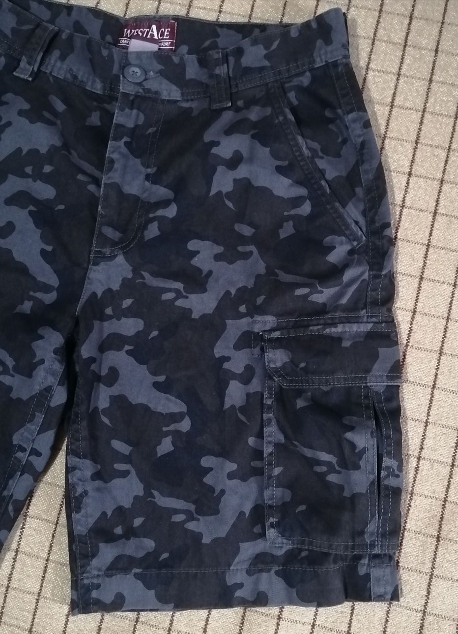 Шорты камуфляжные мужские 32,S,M,с карманами военные