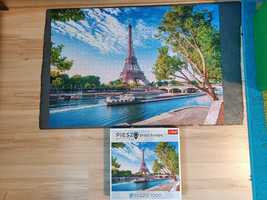 Puzzle 1000 elementów Paryż Trefl