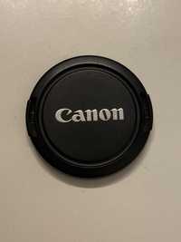 Zaślepki dekielki obiektywu Canon oryginalne przód tył 58mm