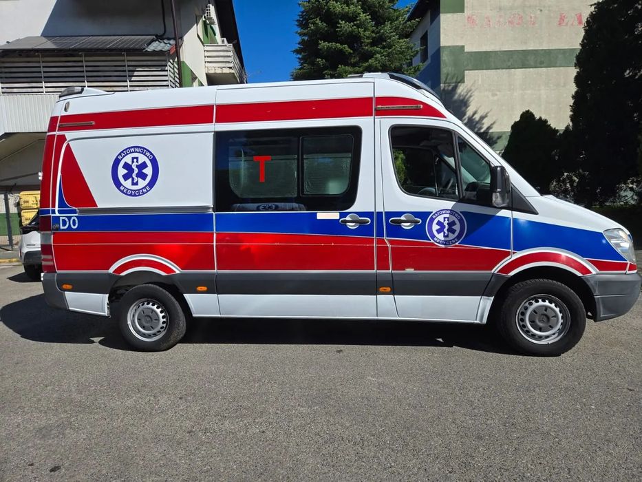 Mercedes-Benz 319 CDI Sprinter Karetka Ambulans Auto-Form  ambulans karetka sprzedaż wynajem PN 1789 typ C homologacja Auto Form