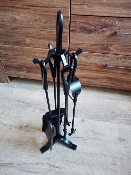 Nowy Zestaw kominkowy przybornik kominkowy