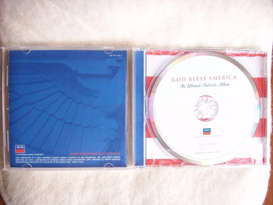 GOD BLESS AMERICA The Ultimate Patriotic Album CD