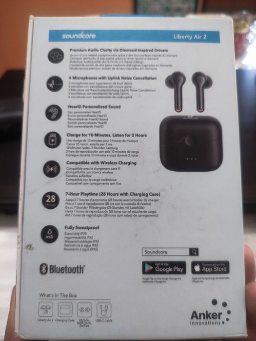 Навушники Anker SoundСore Liberty Air 2 Black.