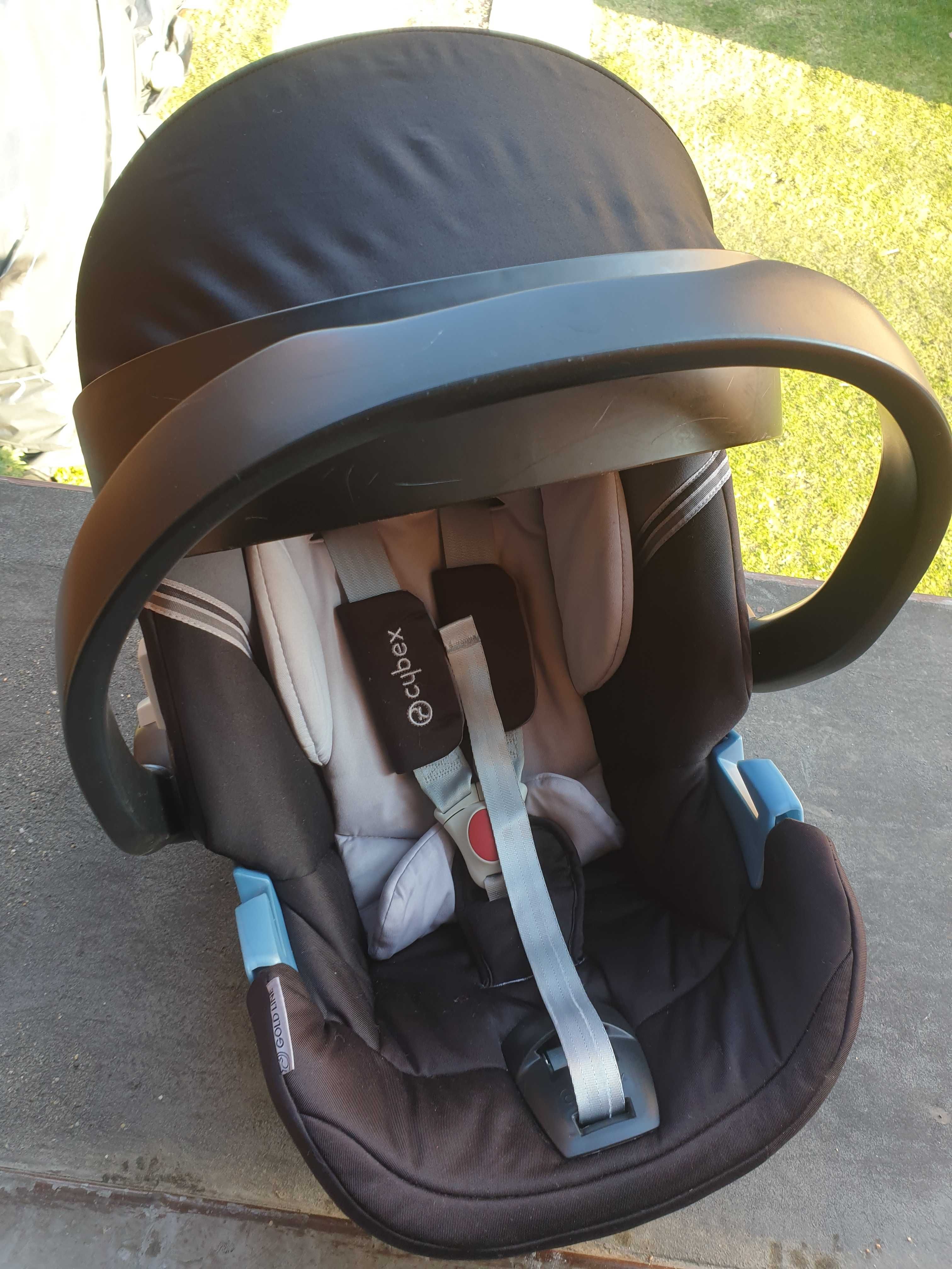 Fotelik Cybex Aton 3 + baza isofix 0-13 kg Atest ADAC