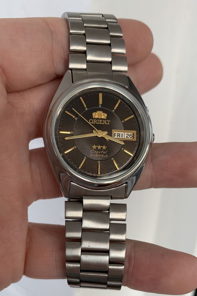 Новые Часы Orient 1990х Япония мужские механика Ориент