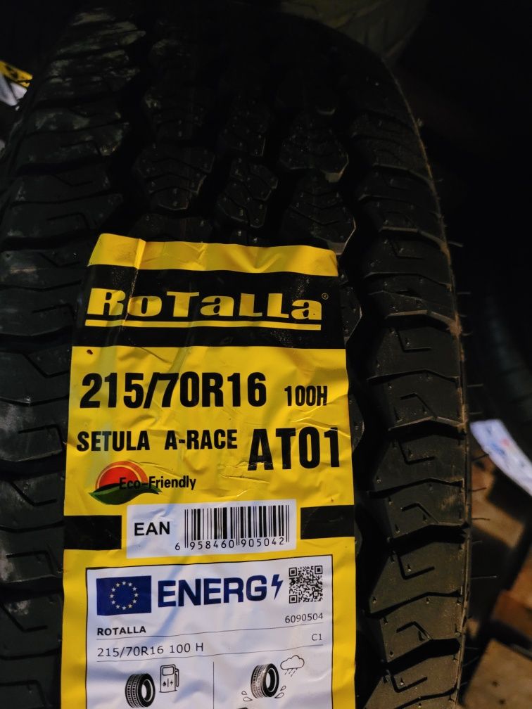 215/70R16 opony nowe SUV 4x4 Rotalla AT 4szt