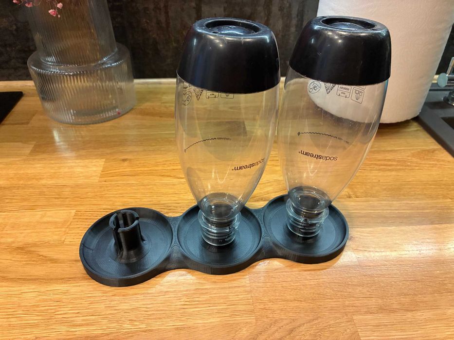 Podstawka osuszacz na butelki SodaStream/DAFI - 3 butelki