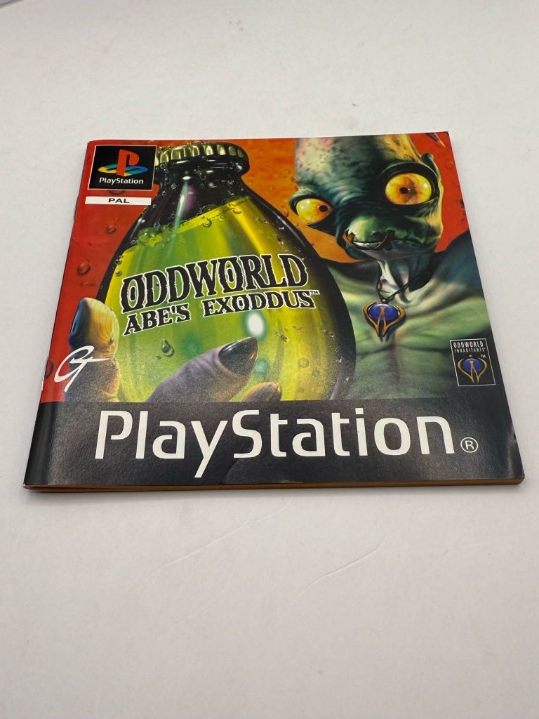 Oddworld Abe's Exodus 3xA Ps1 nr 9411