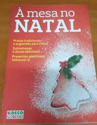 Livro À Mesa no Natal