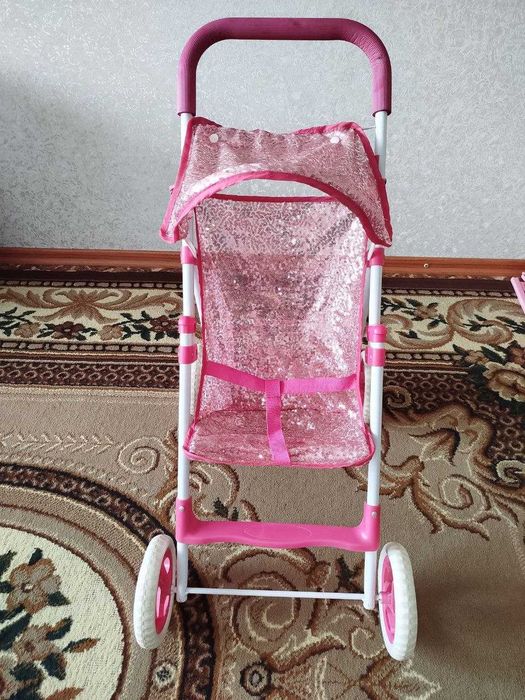 Дитяча прогулянкова коляска для ляльок