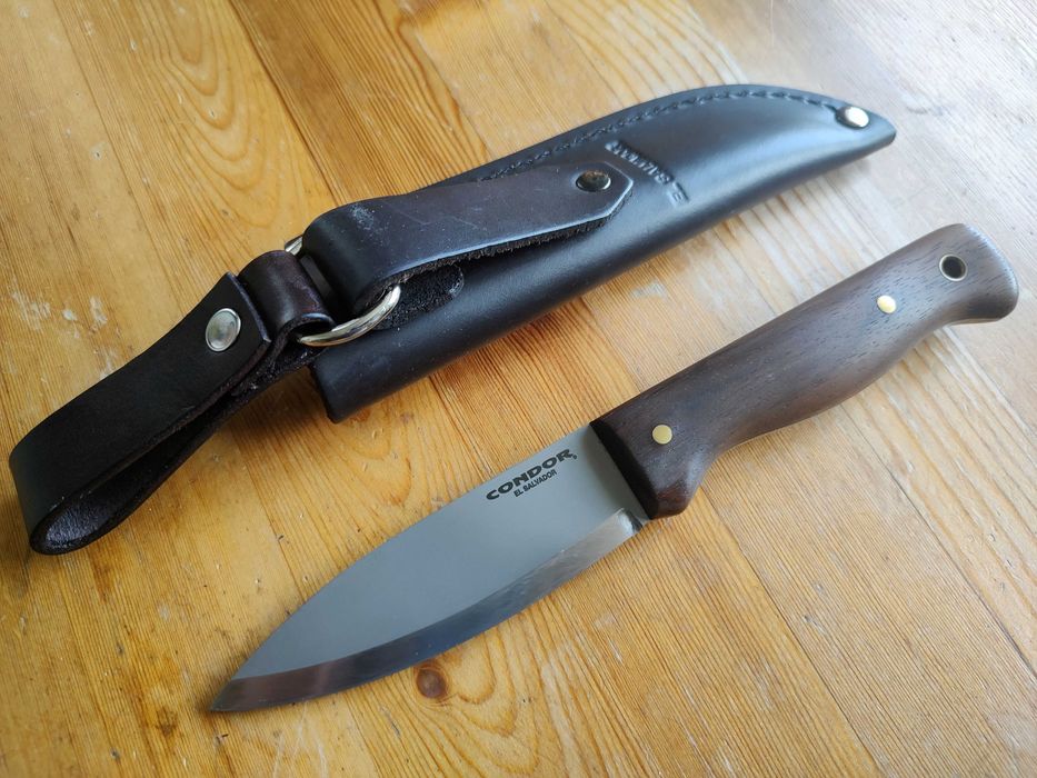 Nóż Bushcraft condor bushlore stal węglowa survival outdoor