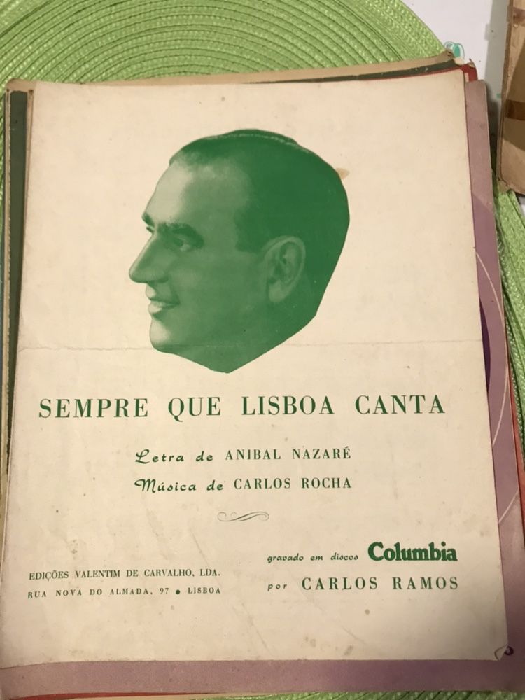 Raridade  pautas musicais anos 30/40