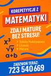 Korepetycje matematyka - MATURA / POPRAWKI / sprawdziany