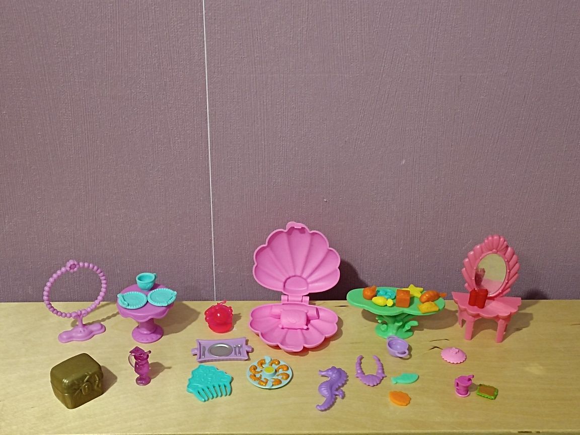 Mega zestaw My Little Pony Mane 6 2w1 Zamek Seaquestria G4 Hasbro MLP