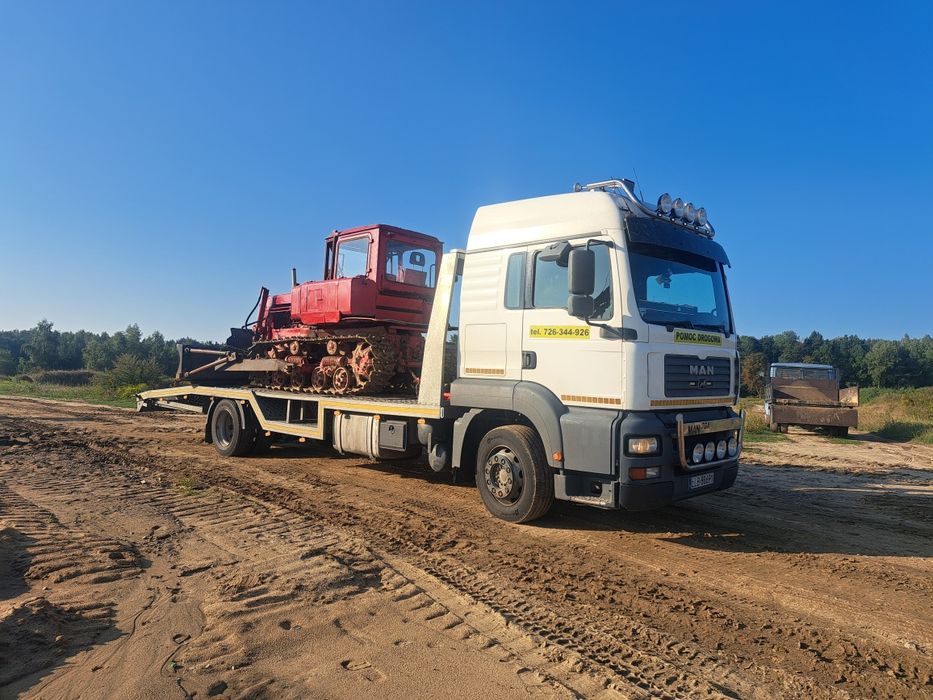 Pomoc drogowa Parczew laweta usługi transportowe transport