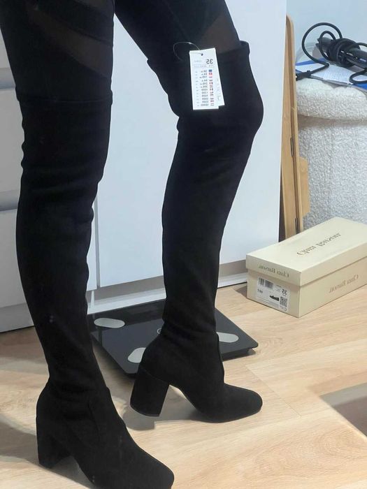 stylowei wyodne kozaki za kolano