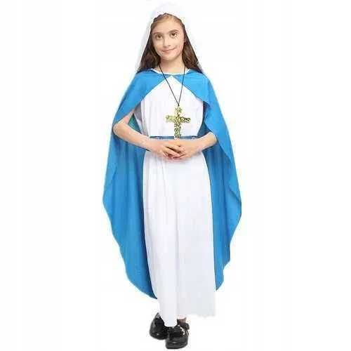 Maryja strój kostium Matka Boska jasełka bal wszystkich św. 128/134