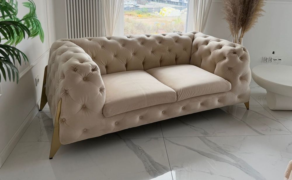 Sofa kanapa  2 osobowa chesterfield