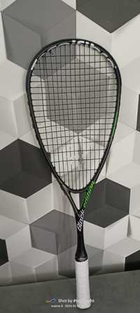 Rakieta do squasha firmy Tecnifibre Black edition z pokrowcem. Gratis.