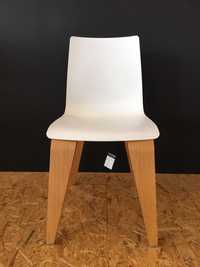 Krzesło plastik drewno Pigi