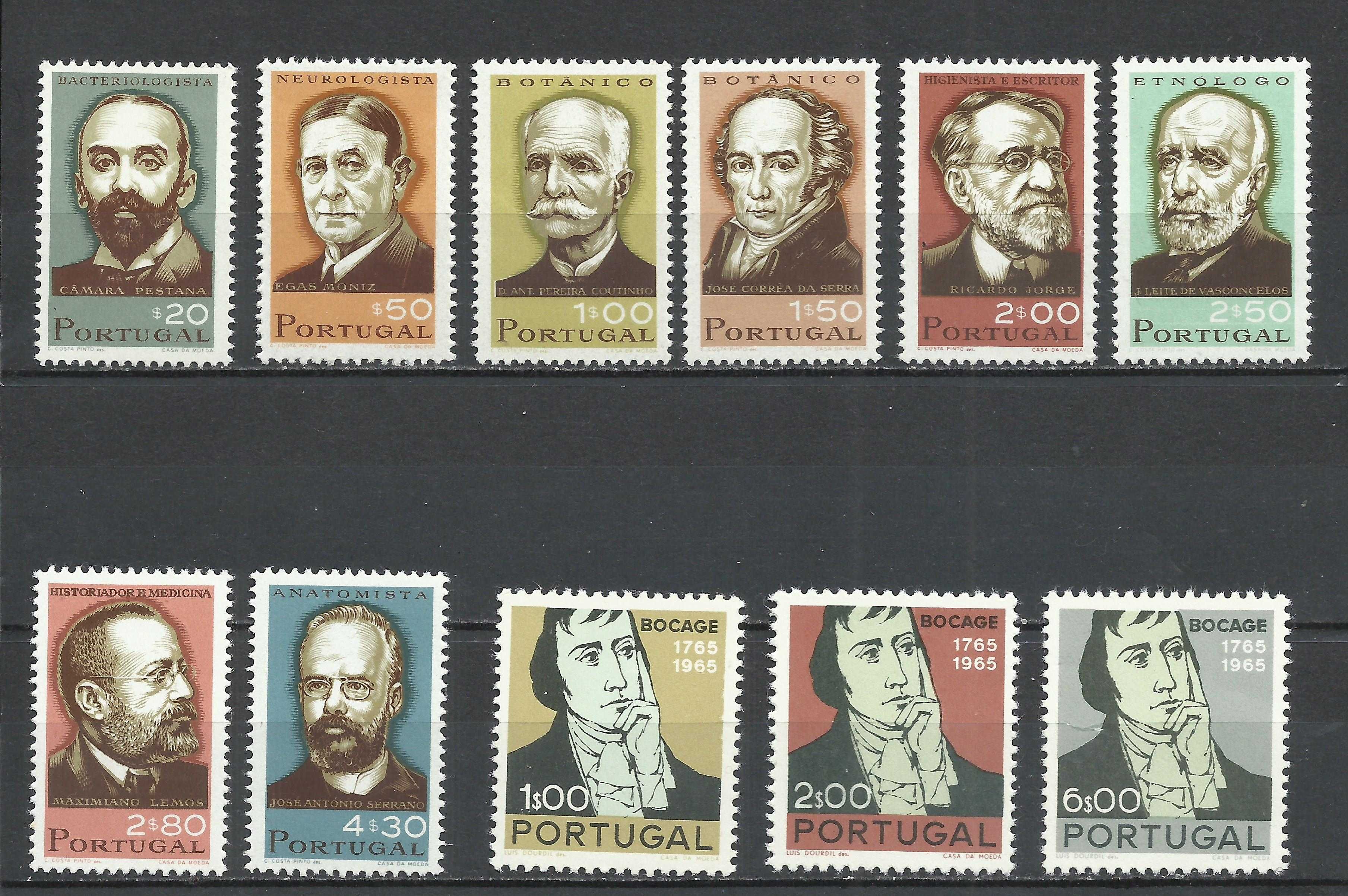 Selos portugueses – Ano completo, 1966 – Como novos S/charneira