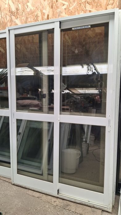 Sacadas aluminio correr vidro duplo