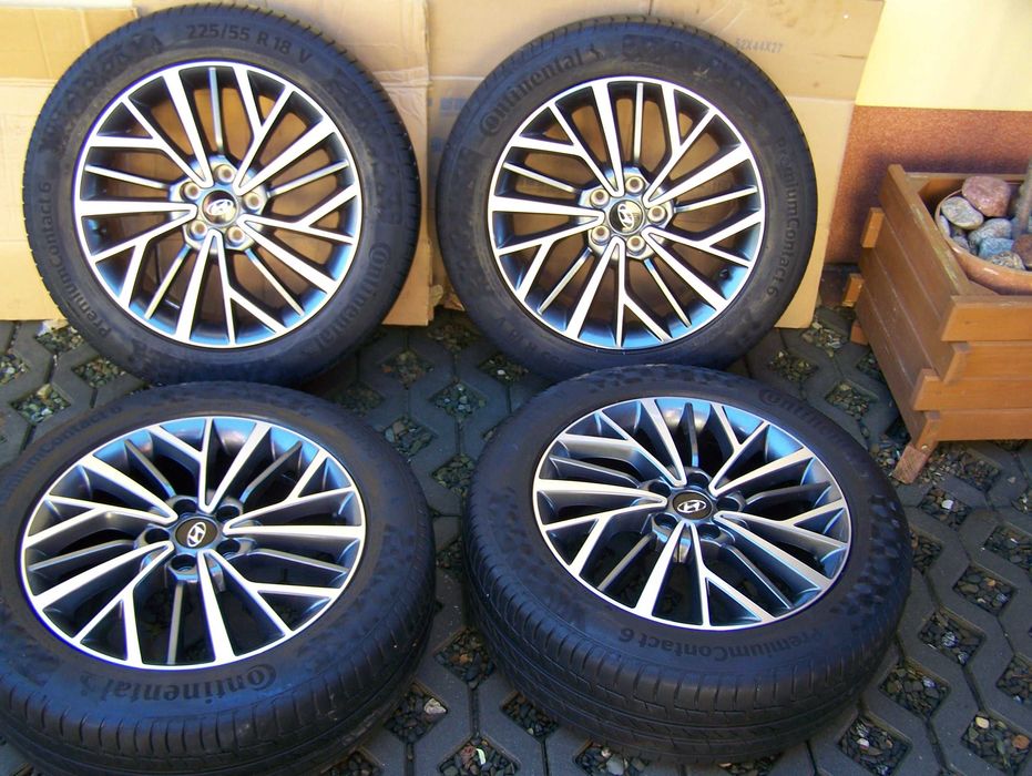 Perfekcyjne Koła Aluminiowe 188" LATO  Tpms Hyundai TUCSON 15-22 Rok