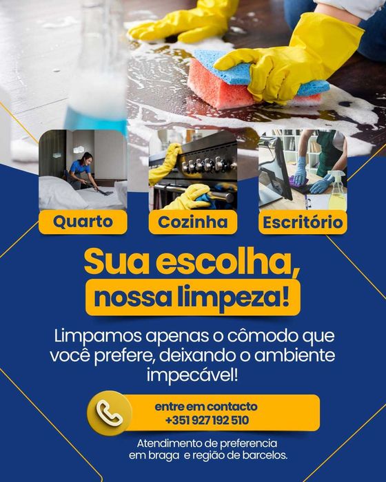 Serviços de limpeza