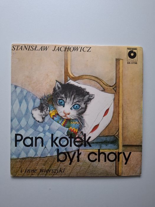 Płyta winylowa Pan kotek był chory Stanisław Jachowicz bajka
