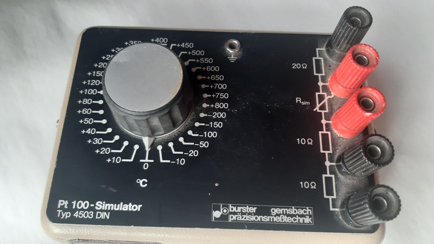 Pt 100 simulator