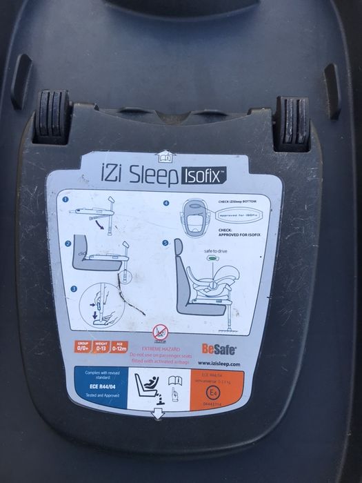 Cadeira Izi sleep besafe isofix