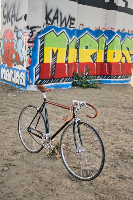 Otto Black: retro fixie / ostre koło / single-speed na ramie BLB 53cm