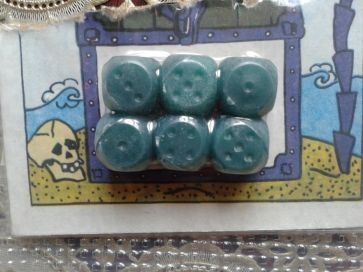 Игральные кубики для настольных игр 6 шт.