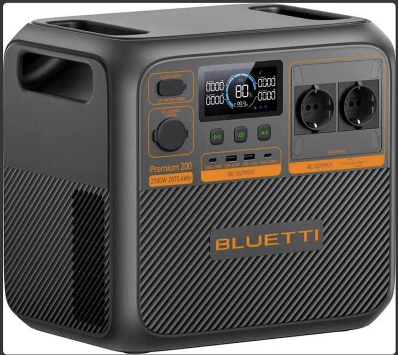 Bluetti Premium 200 V2 2600W 2073Wh — інвестиція у енергонезалежність!