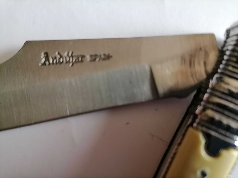 Canivete Coleção/Réplica?- Marca "Andajur"Spain-Cabo Metal e Baquelite